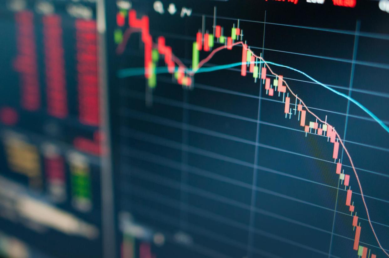 The UK’s blue-chip index of leading shares officially entered correction territory after falling more than 10 per cent since its recent record high: Getty Images/iStockphoto