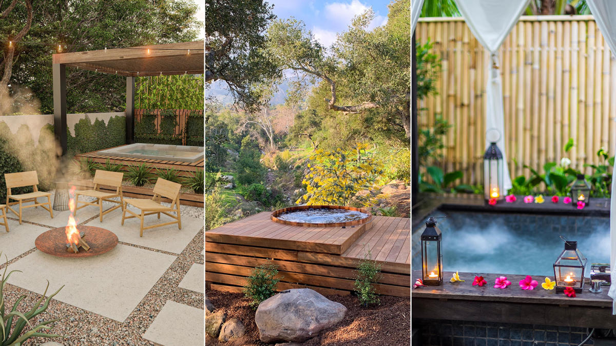 Backyard Hot Tub Ideas 11 Smart Ways To Install A Spa In Your Outdoor Space