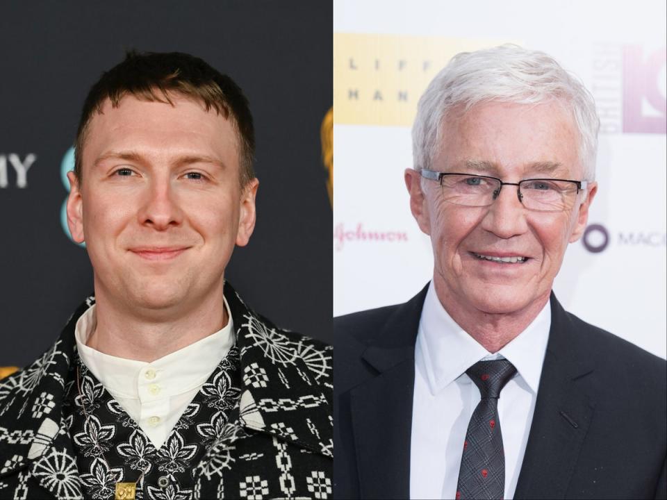 Joe Lycett and Paul O’Grady (Getty)