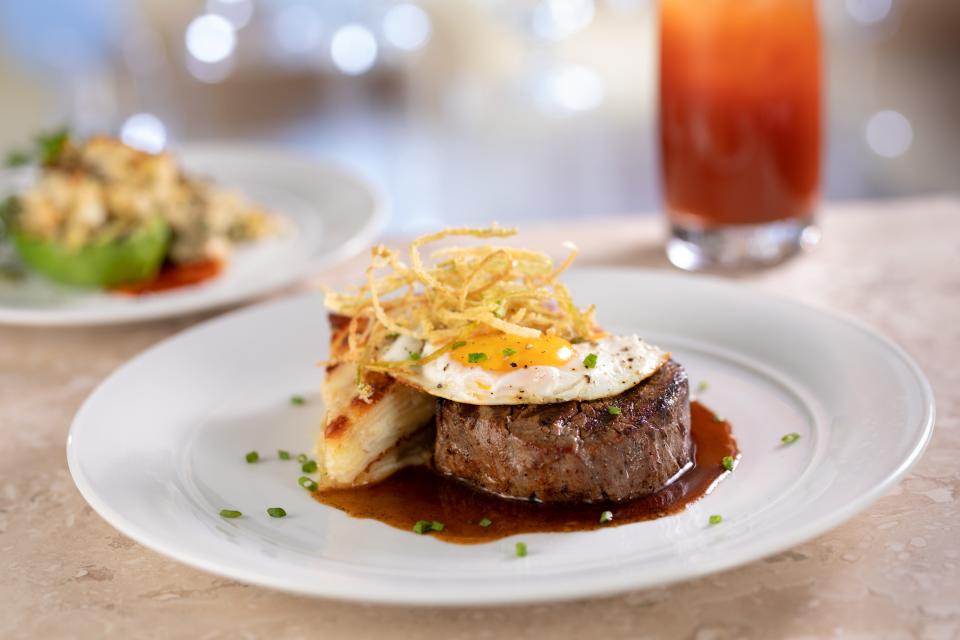 The Capitol Grille, with locations in Palm Beach Gardens and Boca Raton, will feature several brunch specials on Mother's Day including their steak and eggs.