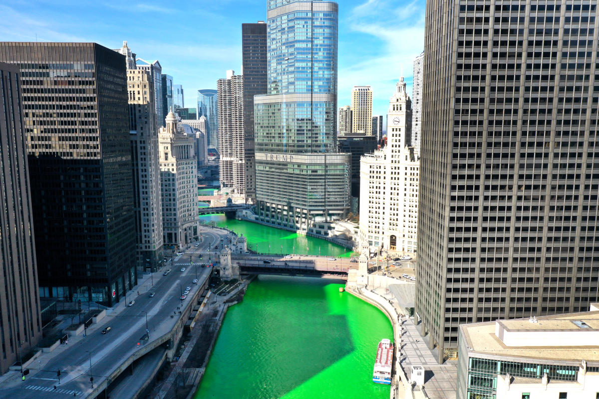 Chicago River spontan grün gefärbt [Video]