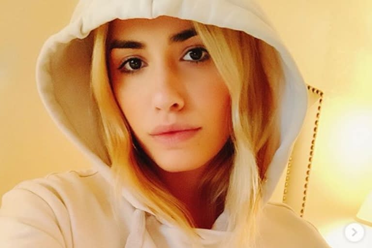 La cantante usó su cuenta de Instagram para expresar su apoyo al pueblo chileno