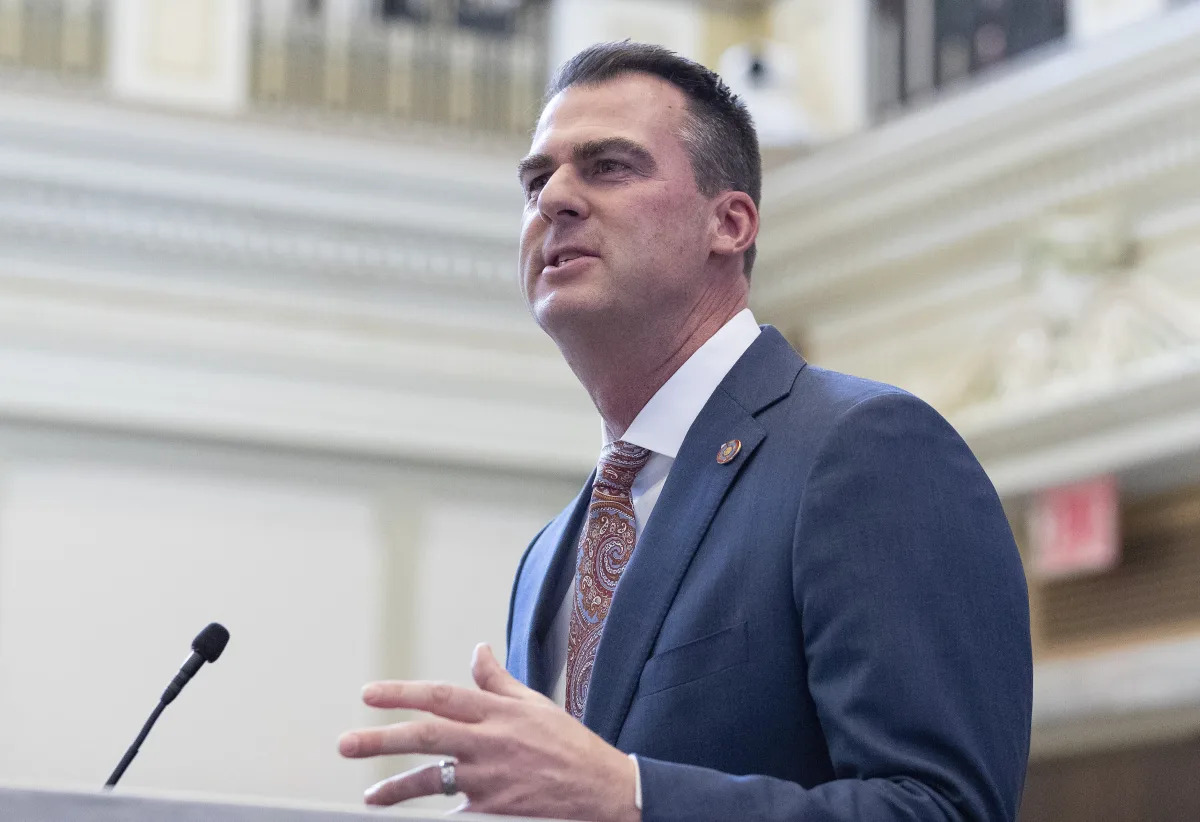Oklahoma governor signs ban on nonbinary birth certificates