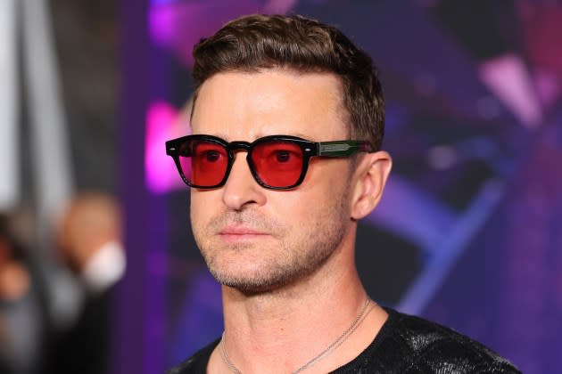 Justin Timberlake Cry Me a River Justin Timberlake Cry Me a River.jpg - Credit: Leon Bennett/Getty Images