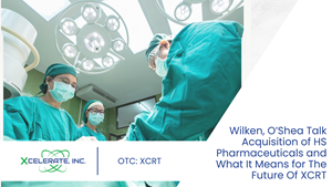 CEO Mike O’Shea of Xcelerate, Inc., a development stage startup focused on the development of cutting-edge medtech applications, met with SmallCapVoice.com  to discuss the recent appointment of a new board member and the acquisition of a rather sizeable patent portfolio.