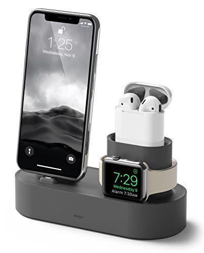 3) Three-In-One Charging Station