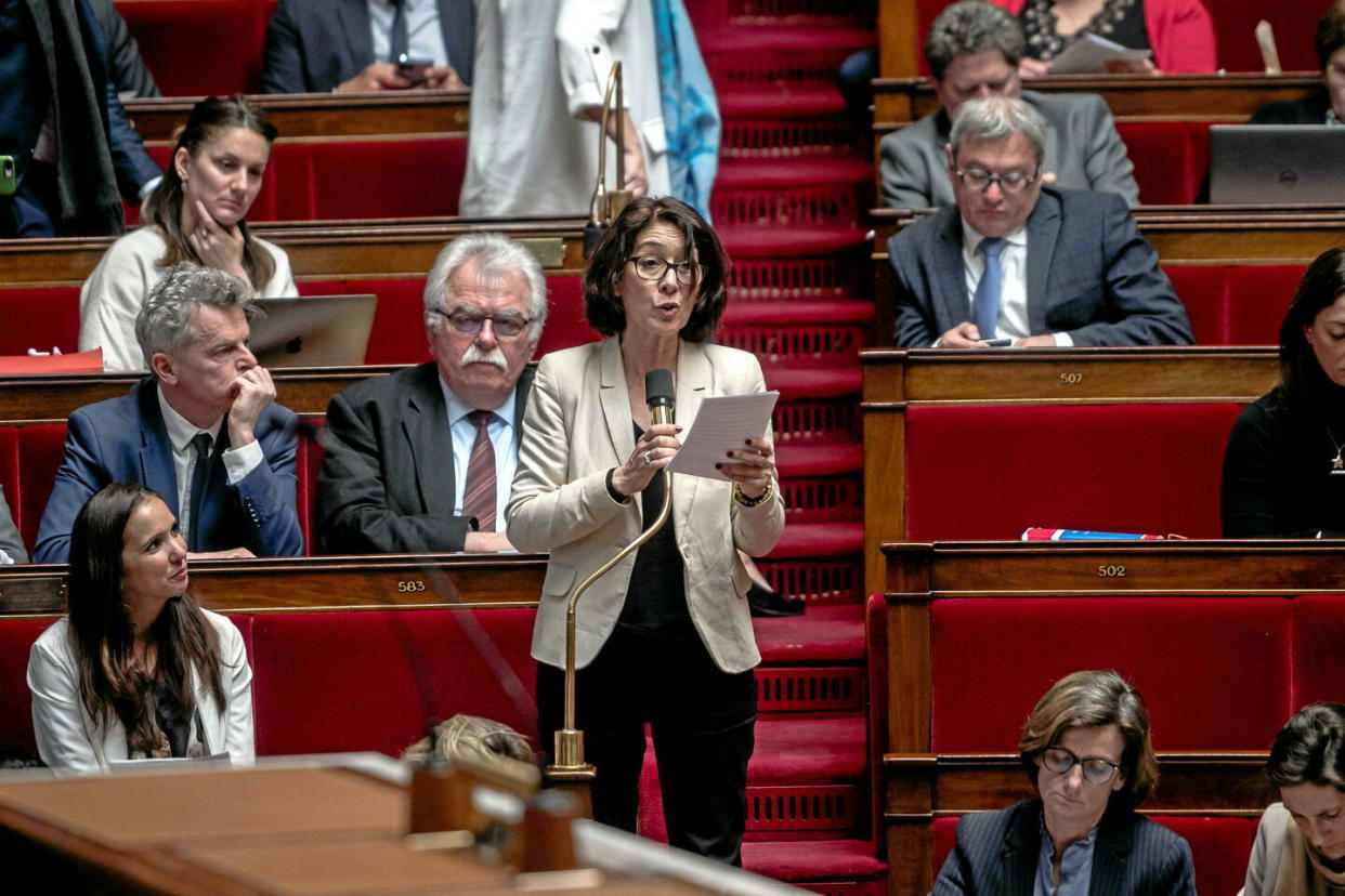 Dans le cadre de l’accord entre les différents partis de gauche, la quatrième circonscription de Seine-Saint-Denis revient aux communistes qui disposent là d’une députée sortante, Soumya Bourouaha.  - Credit:NICOLAS MESSYASZ/SIPA