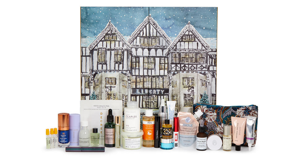 The ultimate Christmas treat comes in the form of Liberty's Beauty Advent Calendar 2021. (Liberty London)