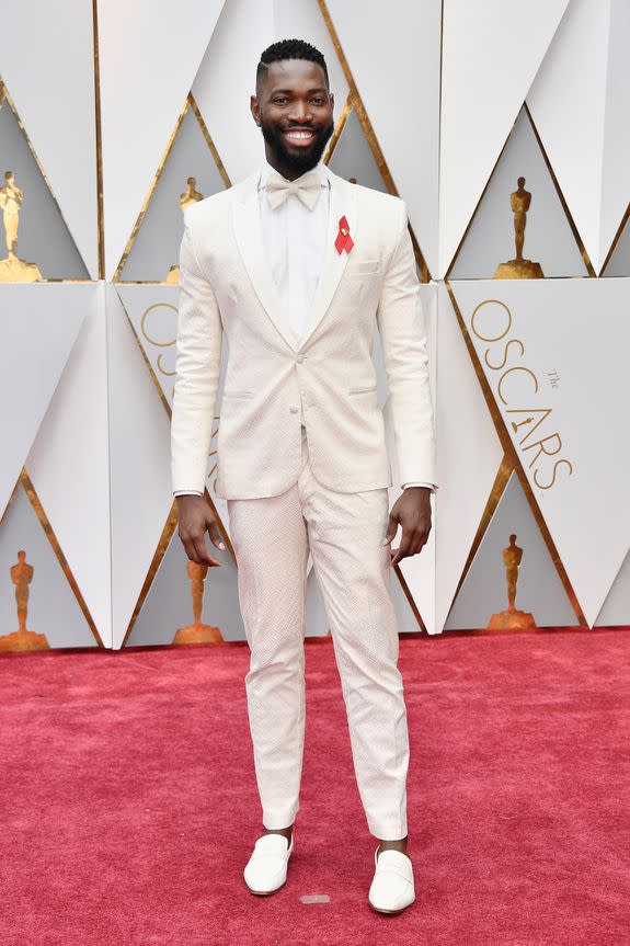 HOLLYWOOD, CA - FEBRUARY 26: Screenwriter Tarell Alvin McCraney attends the 89th Annual Academy Awards at Hollywood & Highland Center on February 26, 2017 in Hollywood, California. (Photo by Frazer Harrison/Getty Images)