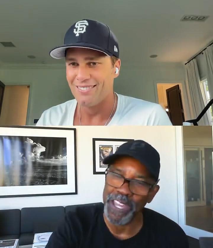 Tom Brady and Denzel Washington Reenact Iconic Remember the Titans Movie Scene 466