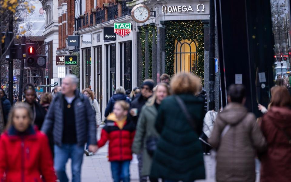 Retail sales grew by a 'disappointing' 1.7pc in December, according to the BRC