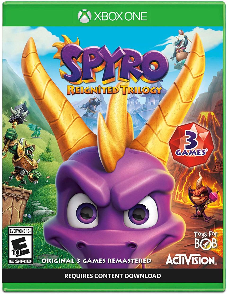 Spyro The Dragon is back and now in HD for Xbox One. (Photo: Amazon)