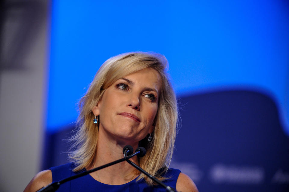 Laura Ingraham at the Value Voters Summit in Washington, D.C., on Oct. 14, 2017. (Photo: Mary Calvert / Reuters)