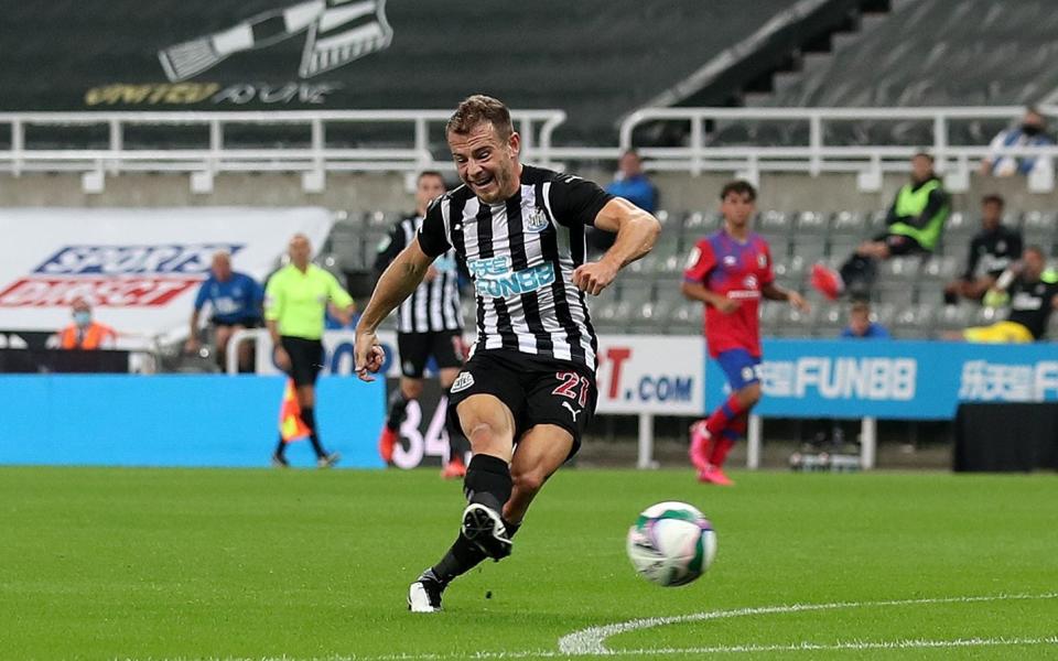 Fraser's goal was the only quality attacking move Newcastle United put together