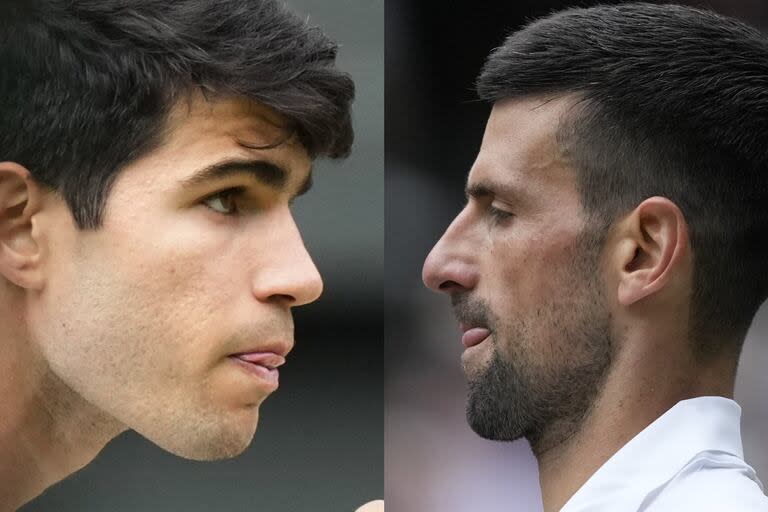 Carlos Alcaraz y Novak Djokovic repiten la final de la edición anterior de Wimbledon