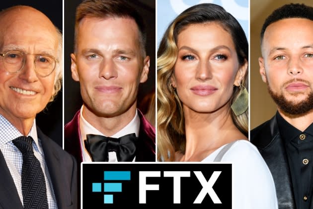 Tom Brady, Giselle Bündchen, Larry David & Steph Curry Caught In FTX Crypto  Fallout With Class Action Suit