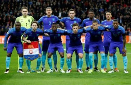 Football Soccer - England v Netherlands - International Friendly - Wembley Stadium, London, England - 29/3/16 Netherlands team group before the match Action Images via Reuters / Carl Recine Livepic