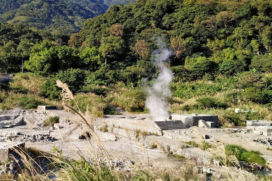 硫磺地熱景觀