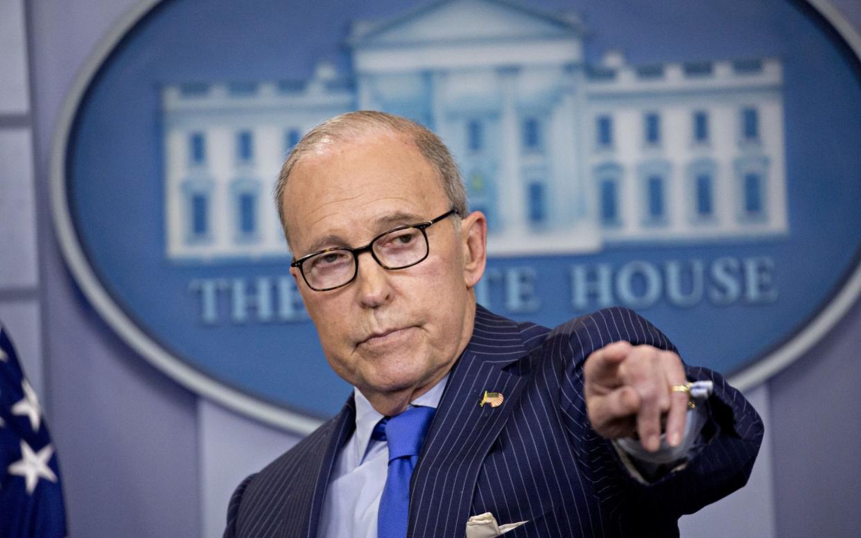 Larry Kudlow, Donald Trump's chief economic adviser, suffered a heart attack on Monday, according to the president - Bloomberg