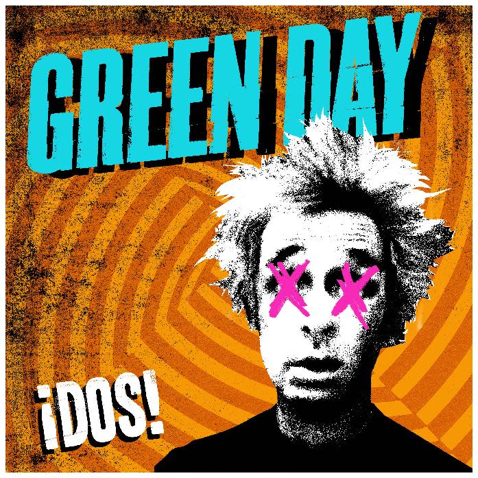 This undated publicity photo provided by Warner Bros. Records shows Green Day's album cover for "¡DOS!," part of a trilogy album release. (AP Photo/Warner Bros Records)