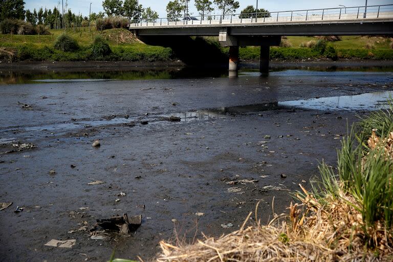 El Río Reconquista, a la altura de El Talar
