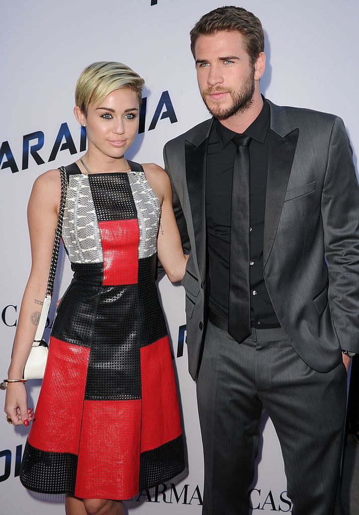 Miley Cyrus and Liam Hemsworth