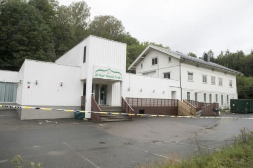 The suspect entered the mosque in the affluent Oslo suburb of Baerum armed with at least two weapons and opened fire