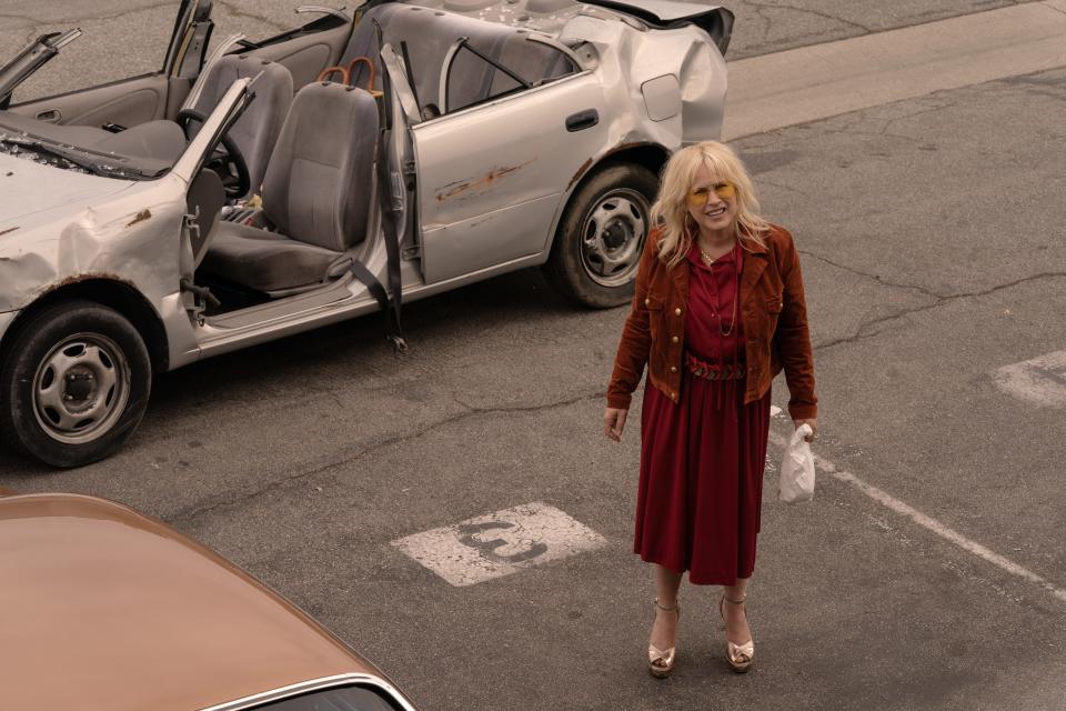 Patricia Arquette is Peggy, a frazzled yet spirited denizen of the desert Southwest who gets a second lease on life when she decides to become a private investigator in "High Desert," a new Apple TV+ comedy series.