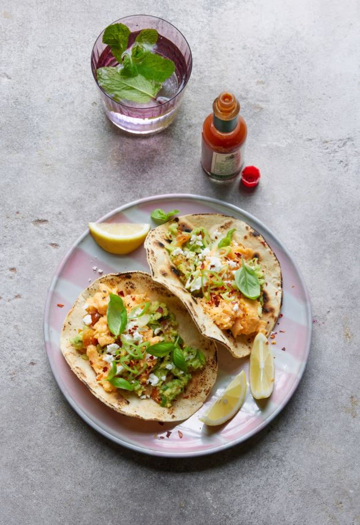 Morning tacos by Emily English from So Good recipe book (Orion)