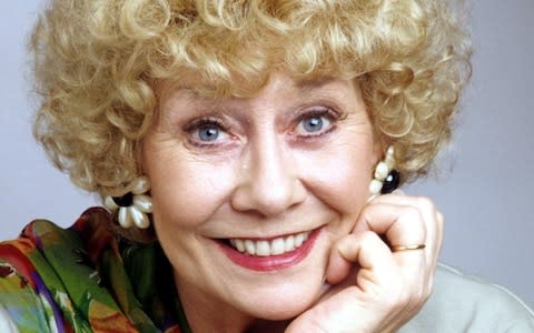 Liz Dawn in 1992 - Credit: ITV ARCHIVE/Rex