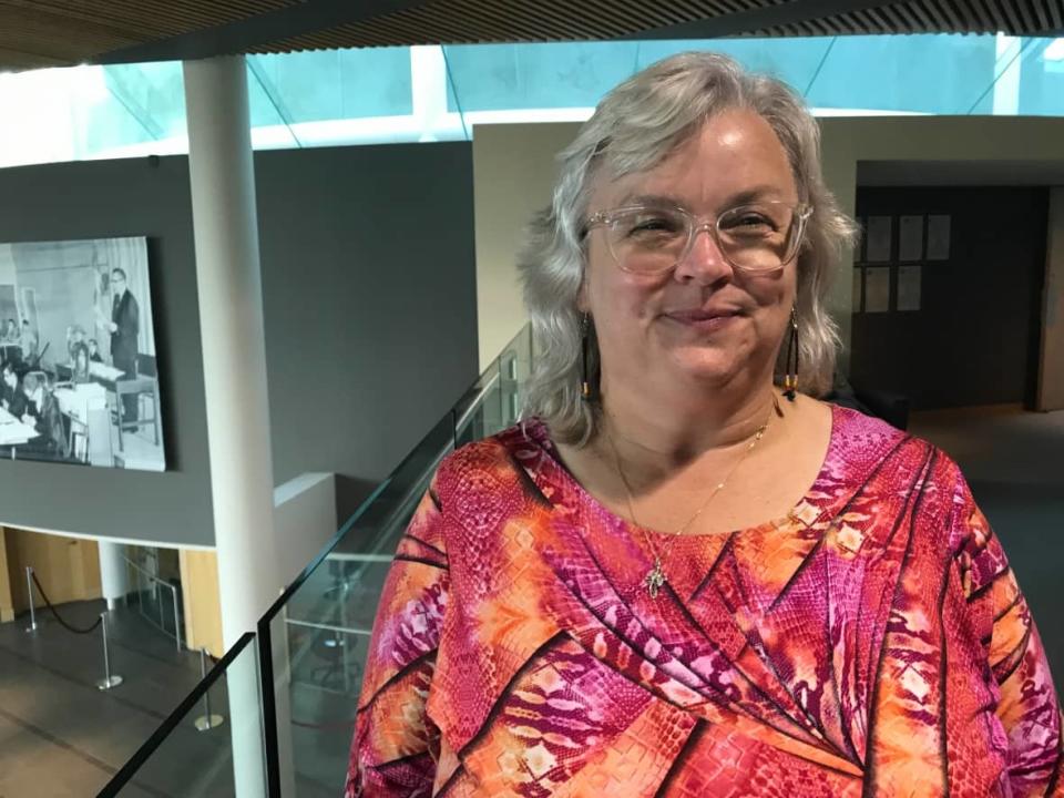 Jo-Anne Cecchetto, the territory's deputy minister for health and social services, said the health department 'welcomed' the auditor general's report — which she said reaffirms and validates the work the department has been doing.  (Liny Lamberink/CBC - image credit)