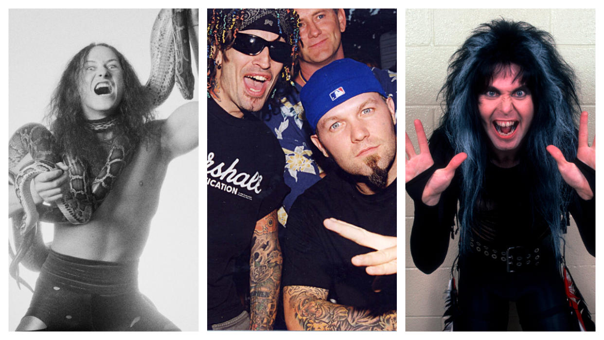  Cronos, Tommy Lee with Fred Durst, and Blackie Lawless 