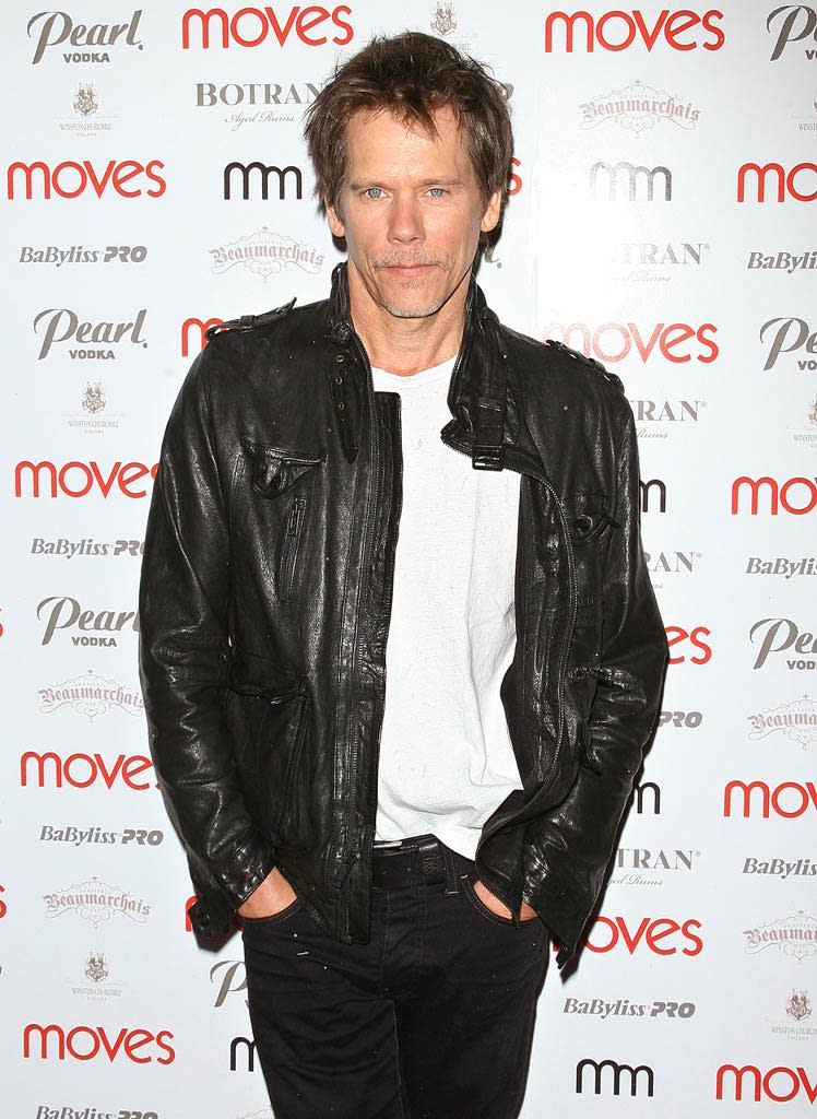 Kevin Bacon Moves Magazine Prty