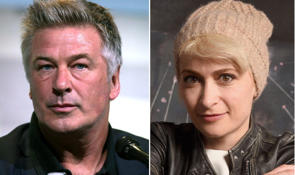 Alec Baldwin y Halyna Hutchins / Cortesía