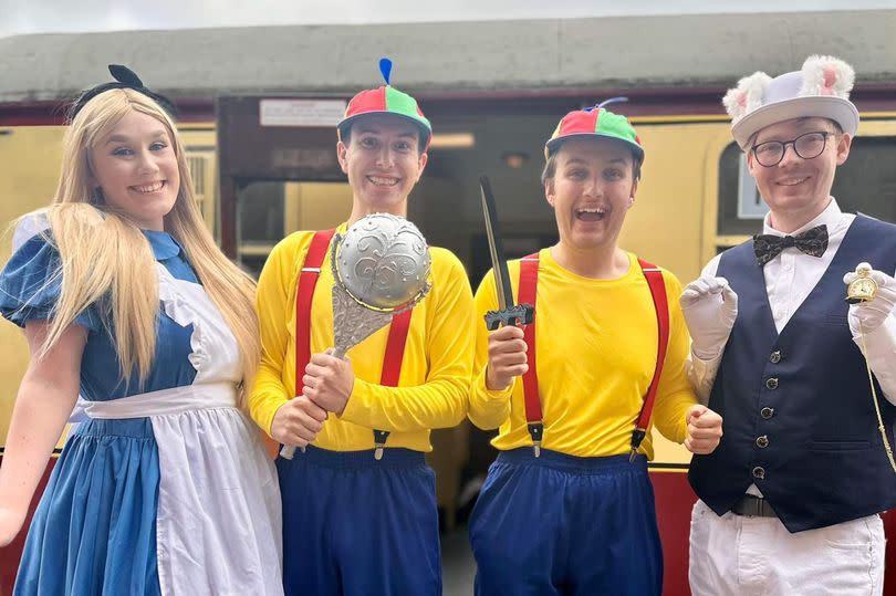 The Mad Hatter's Travelling Tea Party at South Devon Railway -Credit:South Devon Railway