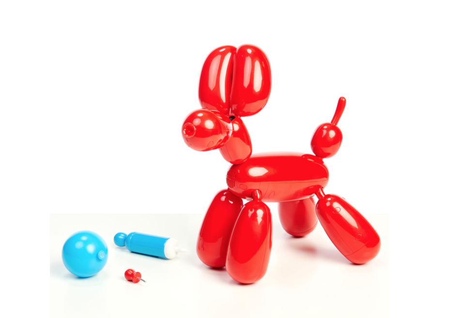 Squeakee the Balloon Dog Interactive Robot Toy. Image via Best Buy.