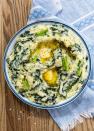 <p>A traditional Irish staple, this classic dish is made of creamy mashed potatoes and kale. Yes, please! </p><p><em><a href="https://www.delish.com/cooking/recipe-ideas/a30778318/colcannon-recipe/" rel="nofollow noopener" target="_blank" data-ylk="slk:Get the recipe from Delish »;elm:context_link;itc:0;sec:content-canvas" class="link ">Get the recipe from Delish »</a></em></p>