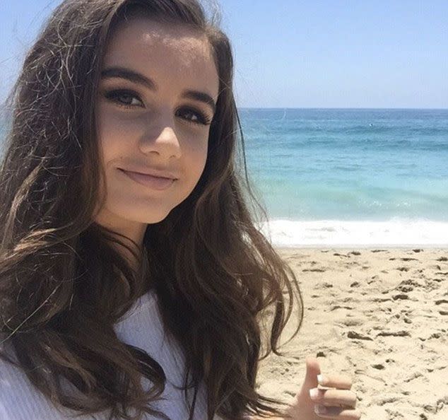 Maddelyn Rafferty has over 81,000 Instagram followers and said she was physically abused in high school by bullies. Photo: Instagram/Maddelyn Rafferty