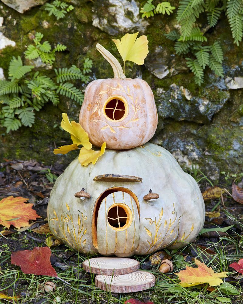 Gnome House Pumpkin