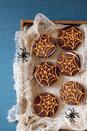 <p>Few things are better than a cookie sandwich... except maybe a cookie sandwich covered in orange spiderweb-like icing.</p><p><em><strong><a href="https://www.womansday.com/food-recipes/food-drinks/recipes/a11268/chocolate-spiderweb-sandwich-cookies-recipe-123438/" rel="nofollow noopener" target="_blank" data-ylk="slk:Get the Chocolate Spiderweb Sandwich Cookies recipe.;elm:context_link;itc:0;sec:content-canvas" class="link ">Get the Chocolate Spiderweb Sandwich Cookies recipe.</a></strong></em></p>