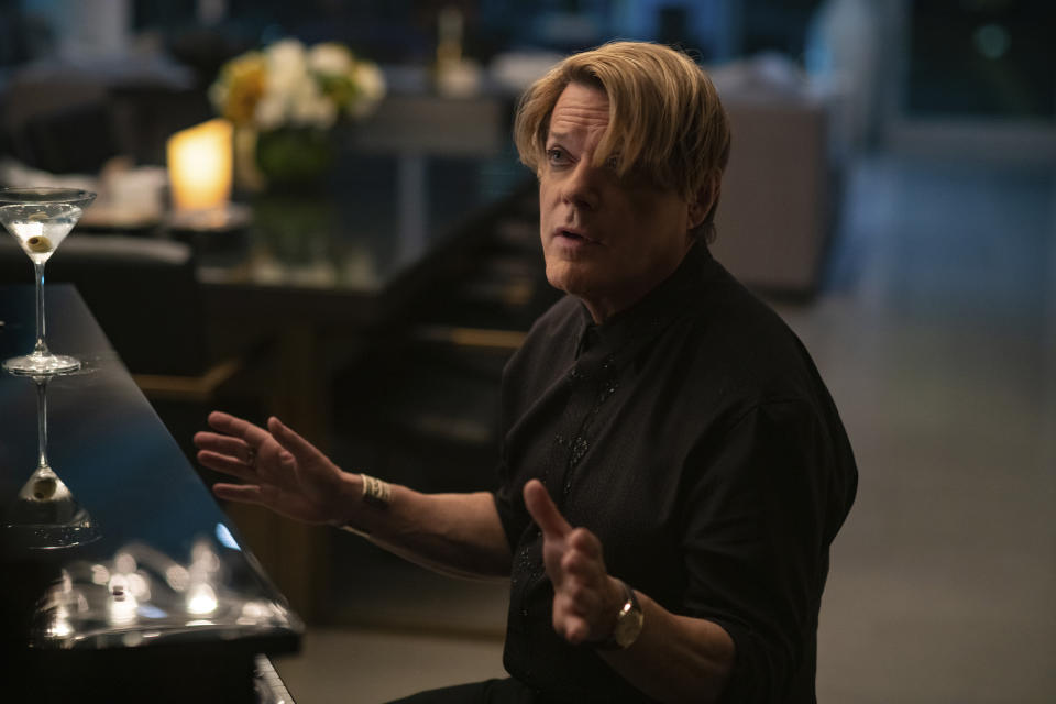 This image released by Focus Features shows Eddie Izzard in a scene from "The High Note." (Glen Wilson/Focus Features via AP)