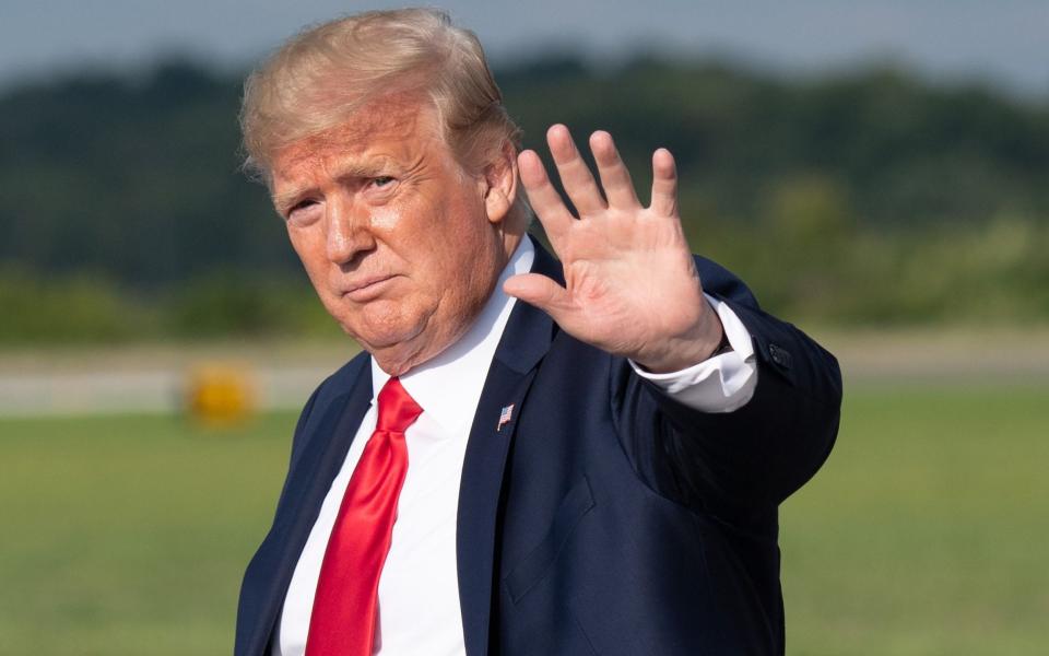 Donald Trump announced fresh tariffs two weeks ago - AFP