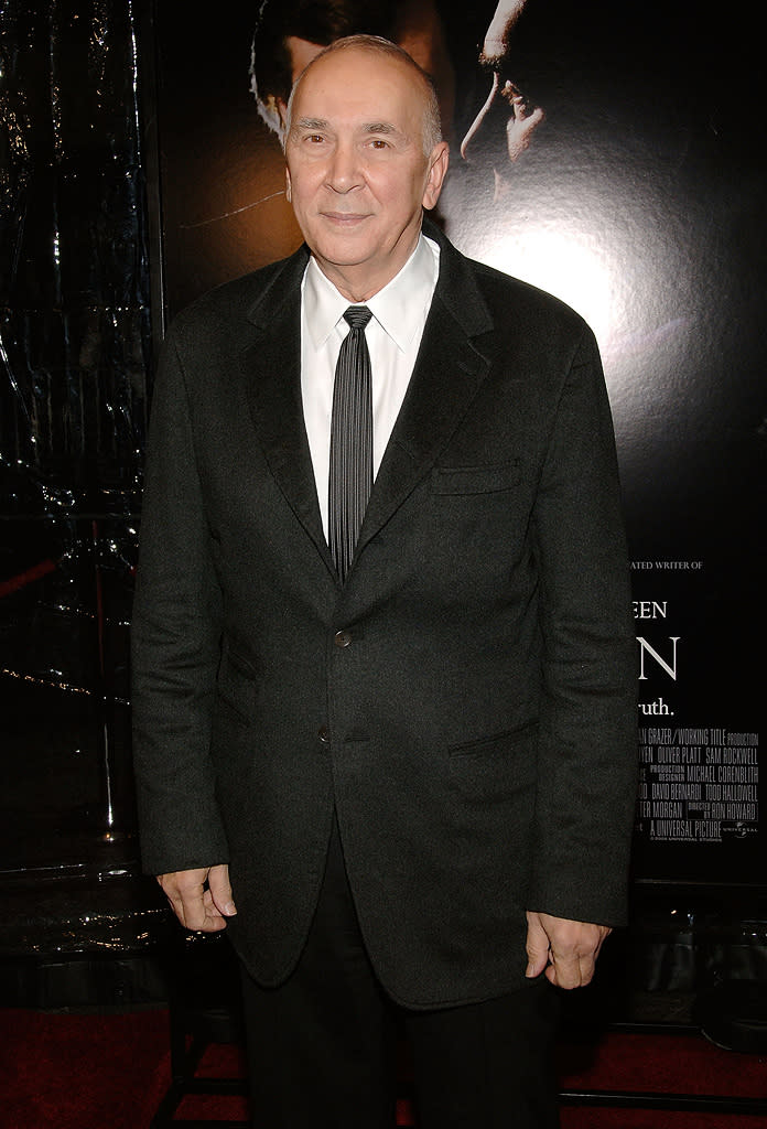 Frost Nixon NY Premiere 2008 Frank Langella