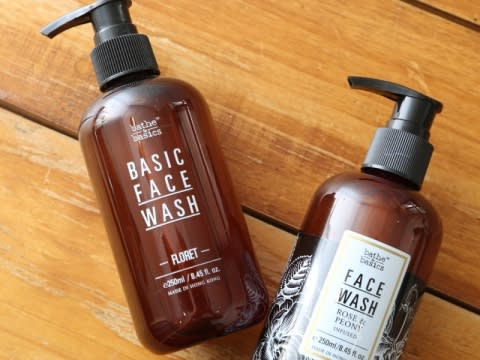 Basic Face Wash ($138/250ml)/ Rose & Peony Face Wash ($138/250ml)