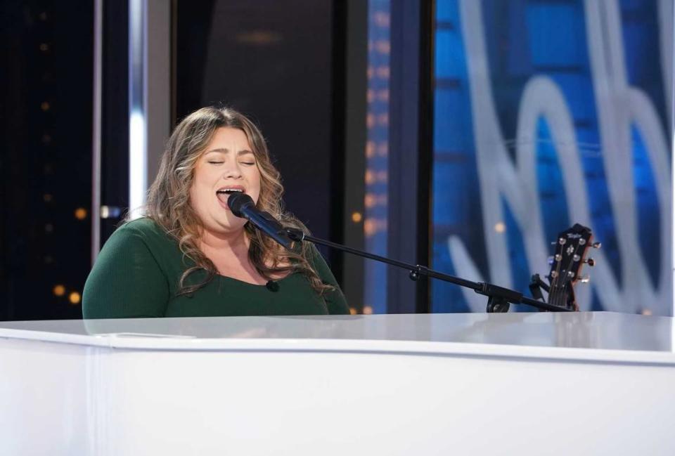 Turlock resident Sarah Snyder auditioned for American Idol in front of three celebrity judges. Snyder’s next stop is the showstopper performance airing Sunday and Monday.