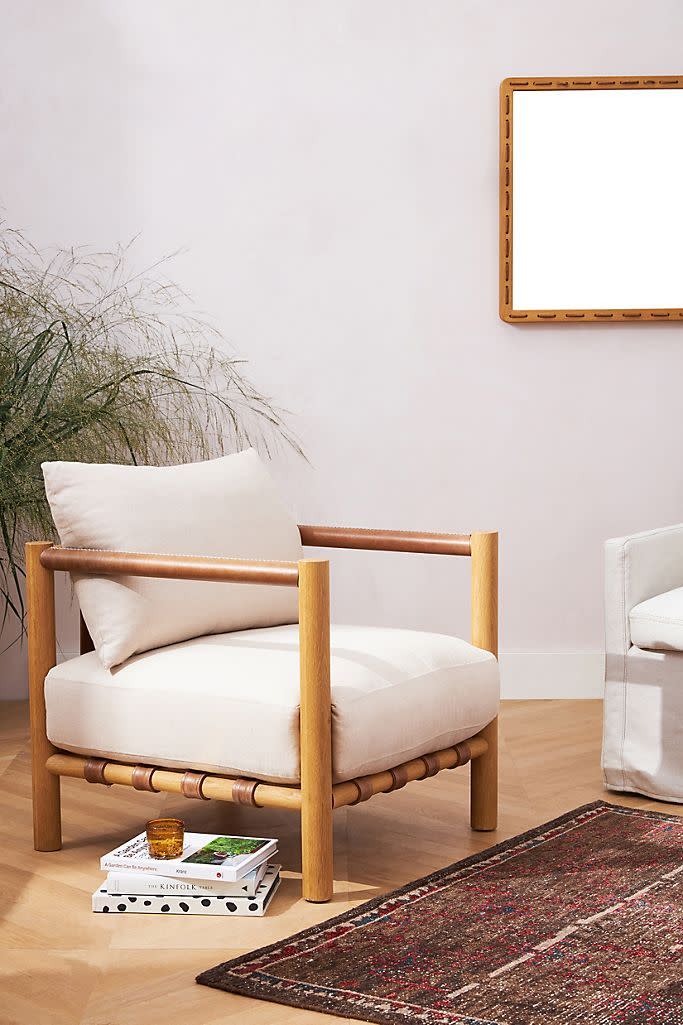 2) Amber Lewis for Anthropologie Caillen Accent Chair