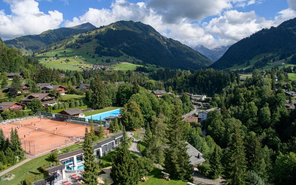 Gstaad Palace, Switzerland - The world's best hotels with tennis courts