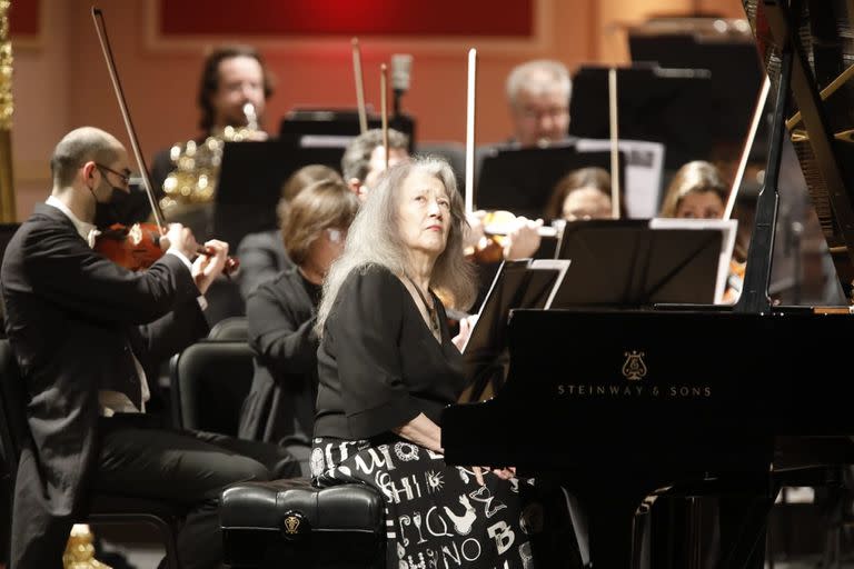 El concierto incluyó obras de Berlioz y Ravel, el compositor elegido para el memorable bis con su nieto