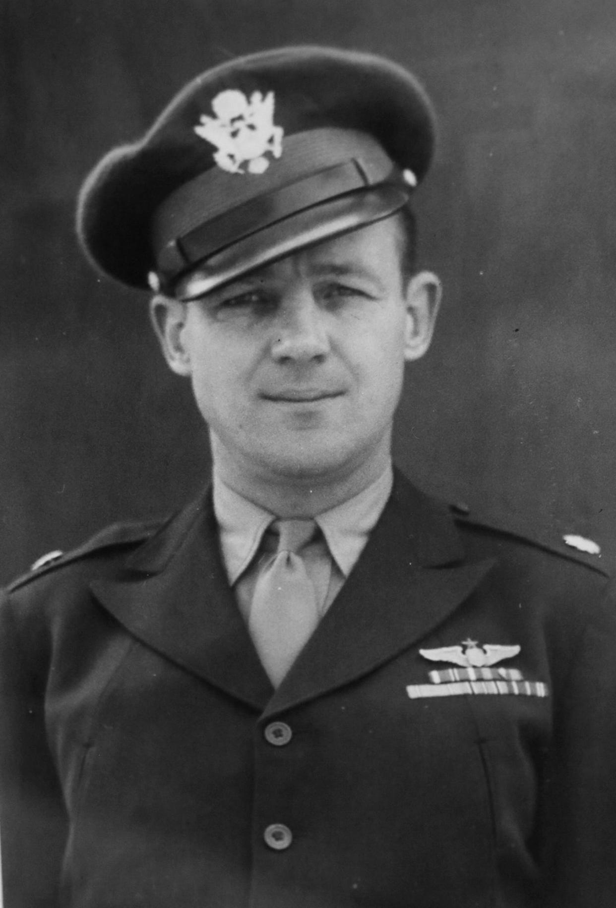 Lt. Col. Addison Baker was shot down in 1943 during World War II.