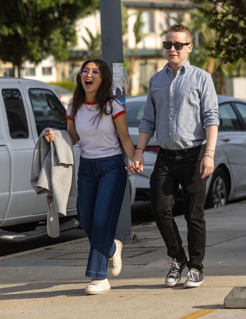 Brenda Song and Macaulay Culkin